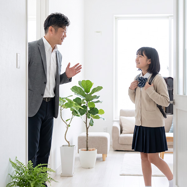 相談室で迎える心理師